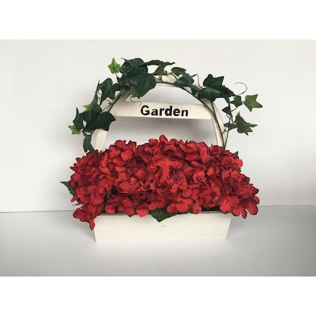 Vaser Designs Hydrange Wood Potted Plant VA3547454